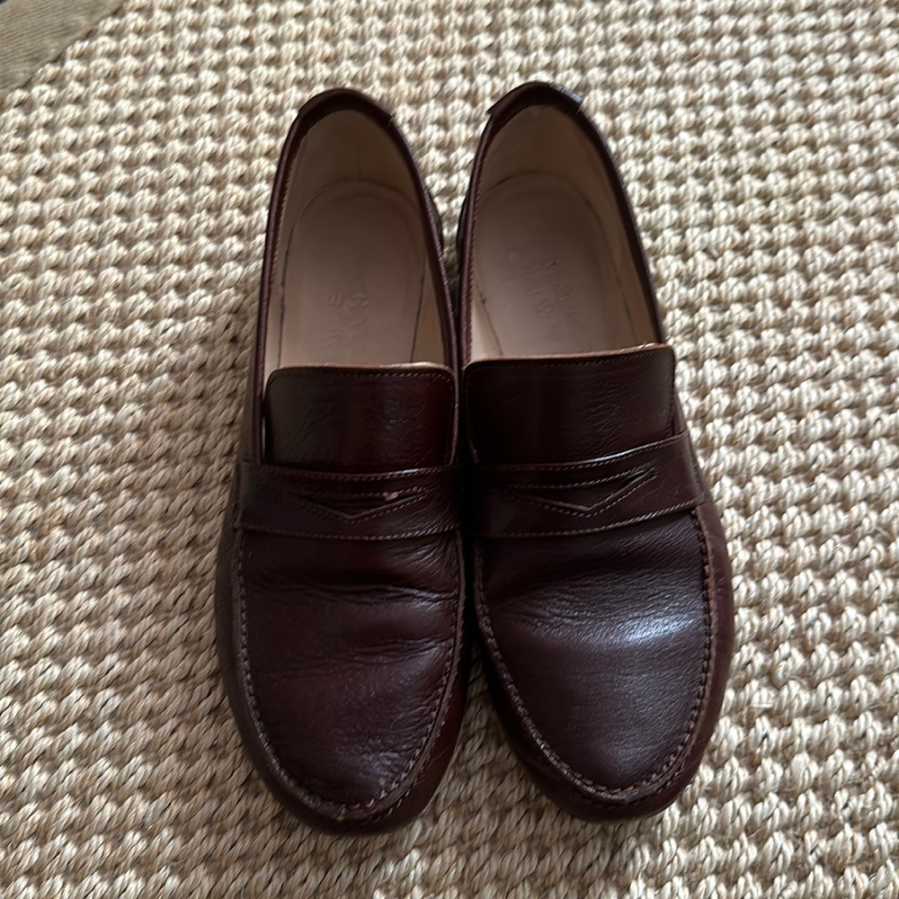 Jamie Haller Oxblood Loafers